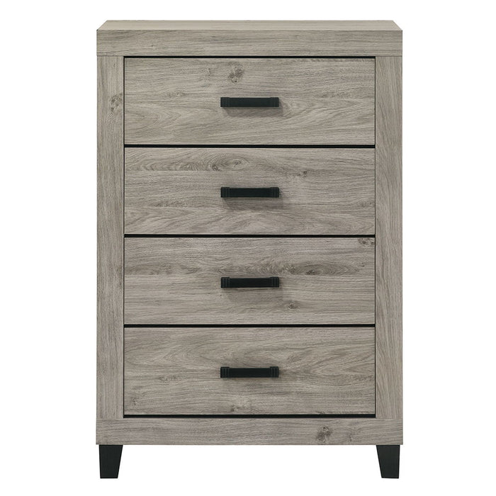 Mari - Chest - Light Gray Finish