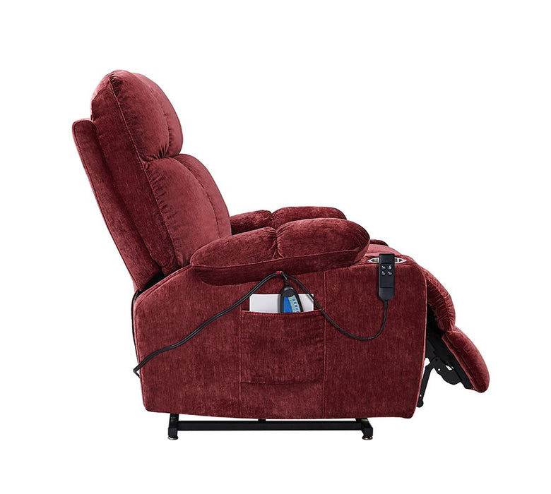 Liyasi Dual Okin - Motor Power Li Feet Recliner Chair For Elderly Infinite Position Lay Flat 180° Recliner With Heat Massage
