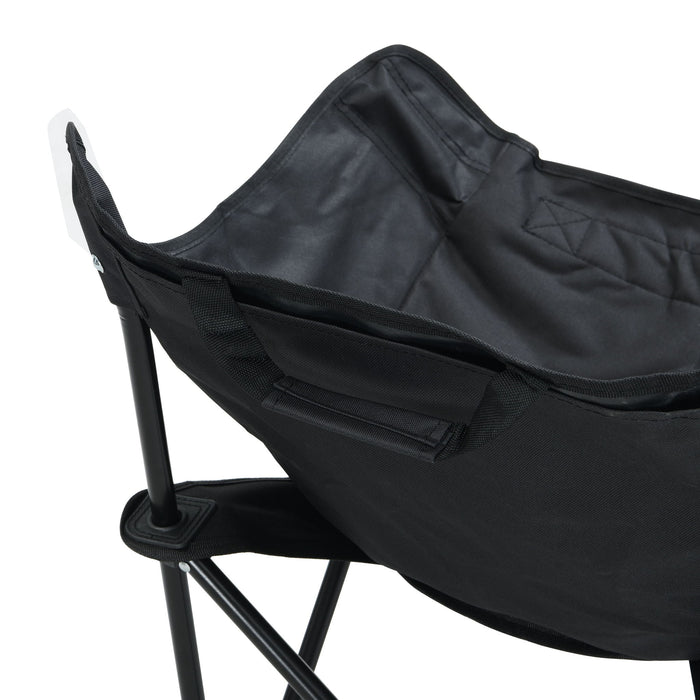 Portable Folding Camping Chairs With Carry Bag (Set of 2)