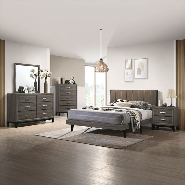 Valdemar - Nightstand - Weathered Gray
