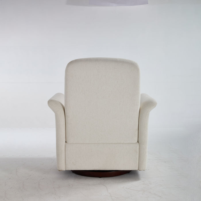 Modern Swivel Barrel Accent Chair With Base