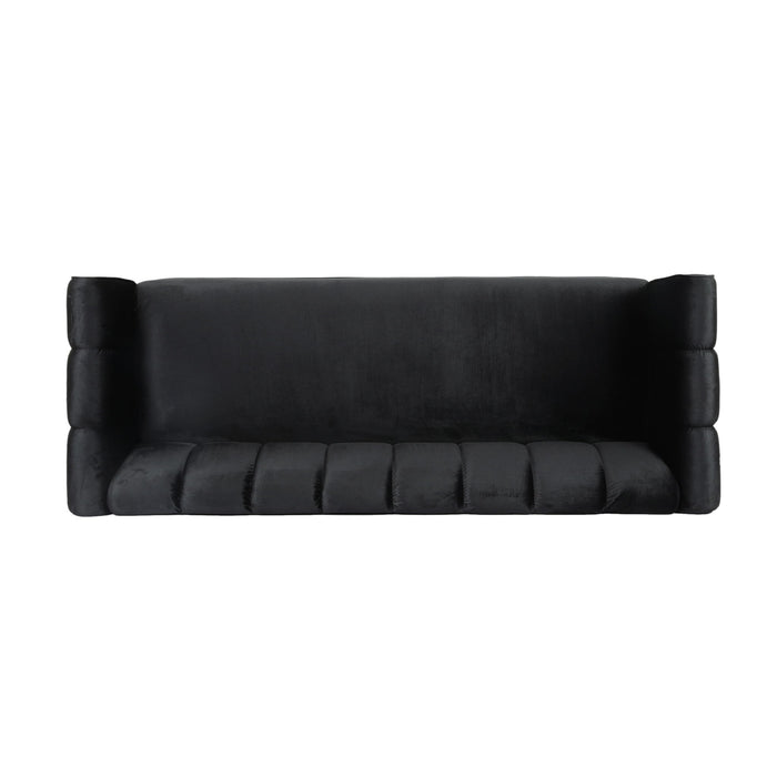 Miranda - Modern Glam Velvet 3 Seater Sofa