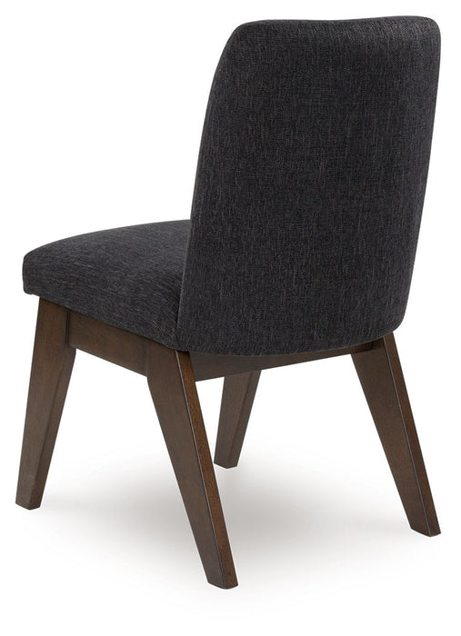 Dilenno - Dining Upholstered Side Chair (Set of 2) - Dark Brown