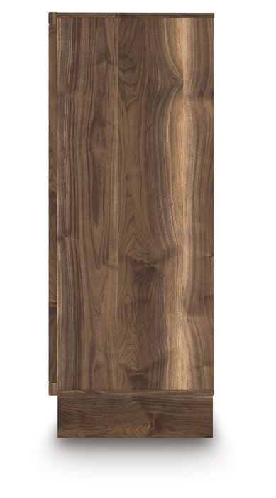 Chirason - Five Drawer Wide Chest - Brown