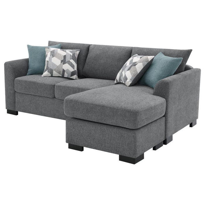 Storey - Upholstered Sleeper Sectional Chaise Sofa