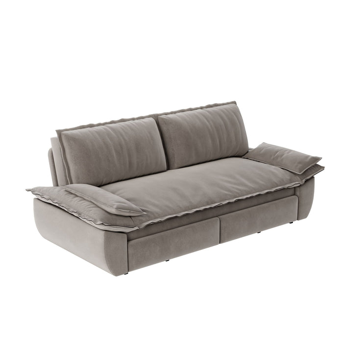 Queen Pull Out Sofa Bed, 3 In 1 Convertible Sleeper Sofa