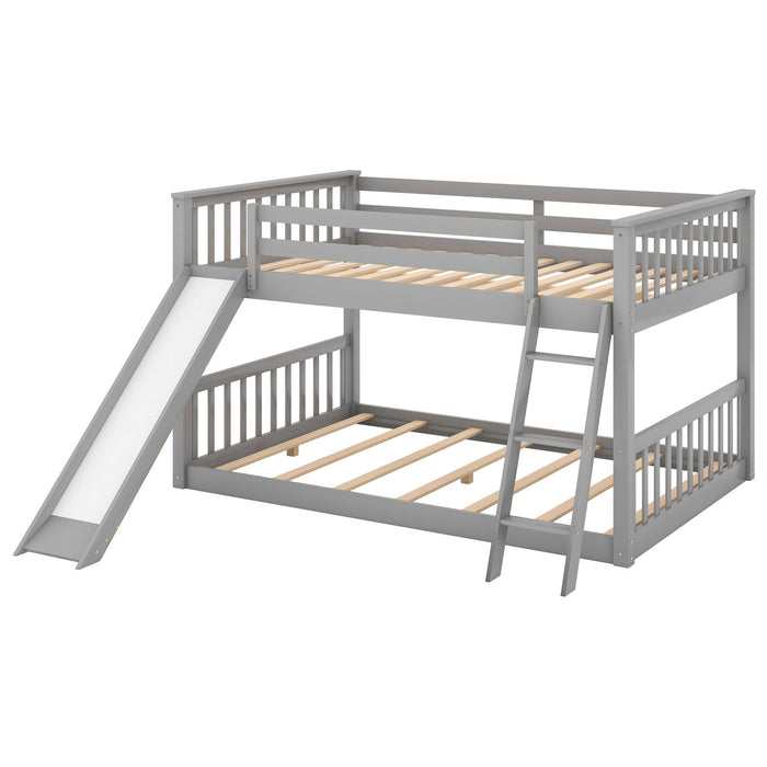 Bunk Bed & Convertible Slide And Ladder