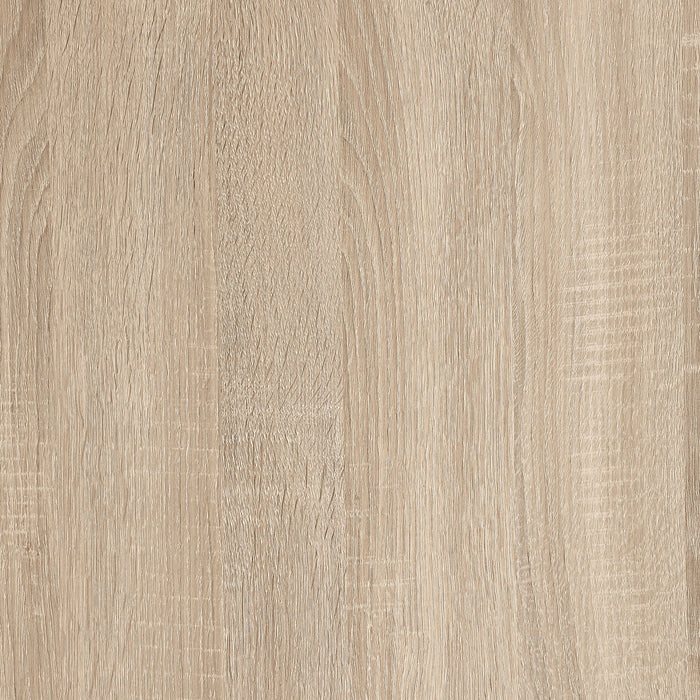 Fowler 1-shelf Round Engineered Wood Coffee Table Natural