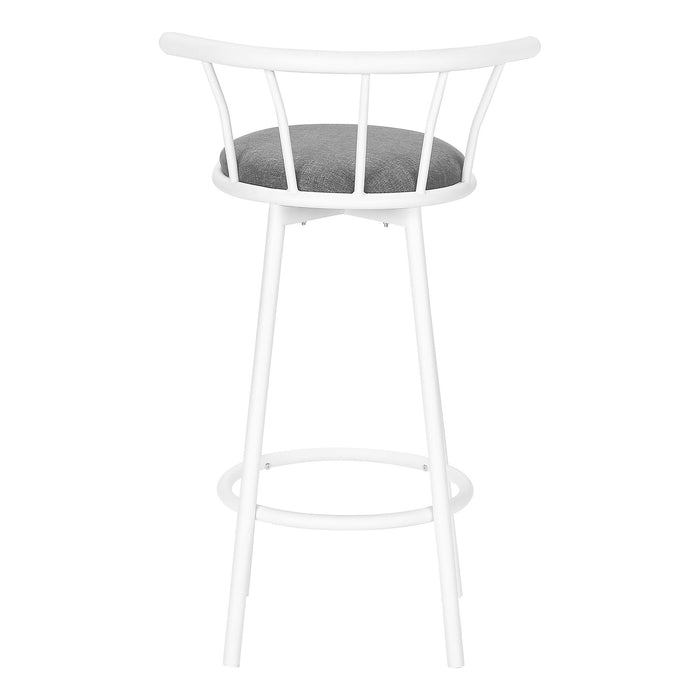 Swivel Stool Bar Height, Stylish Design Contemporary & Modern (Set of 2)