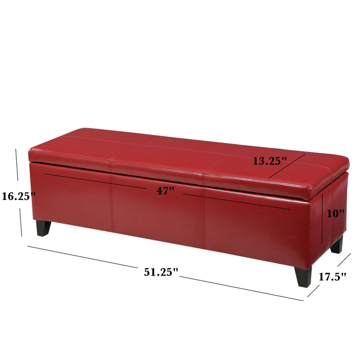 Glouster - Contemporary Storage Ottoman