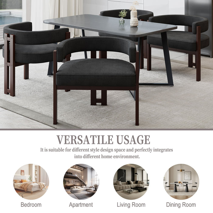 Modern Accent Teddy Upholstered Armchair