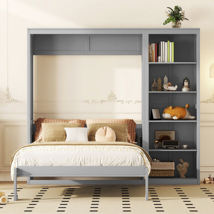 Murphy Wall Bed With Shelves