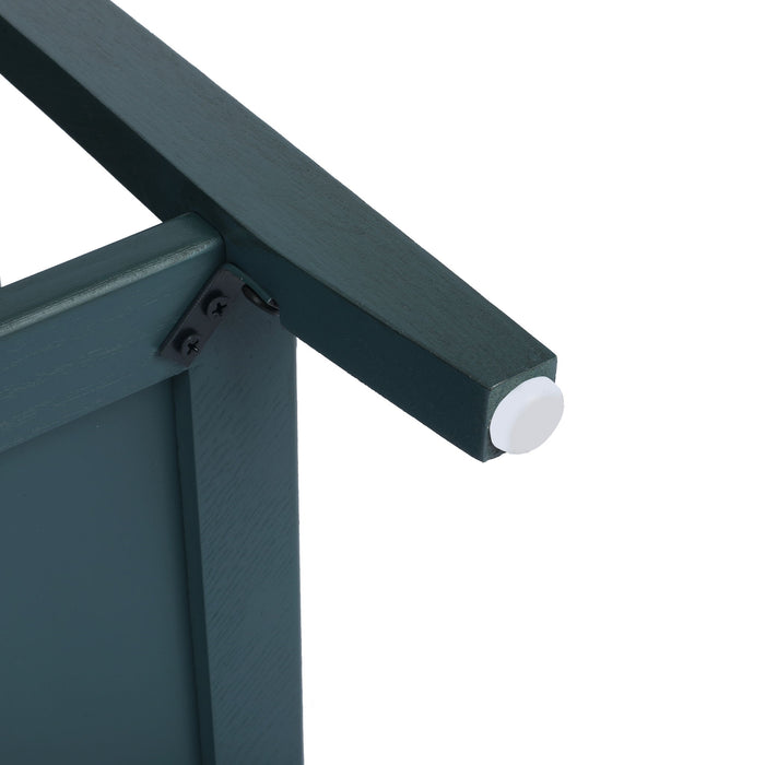 2 Drawer Side Table, Natural Rattan