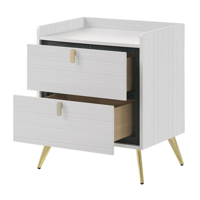 Zeena - Nightstand - White