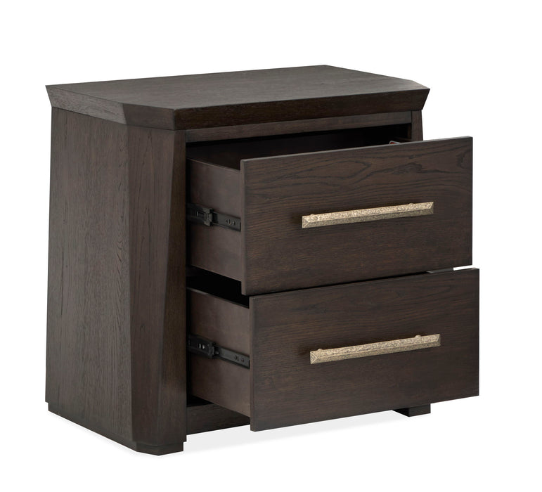 Tauren - Drawer Nightstand - Coffee Bean