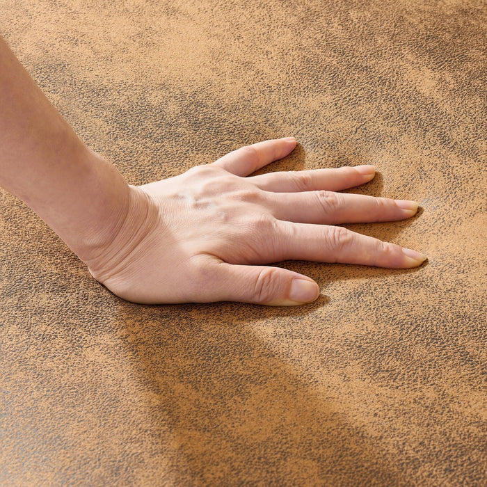 Chesterfield 3 And 2 Seater Sofa Set, High Tech Fabric Upholstered Couch For Living Room