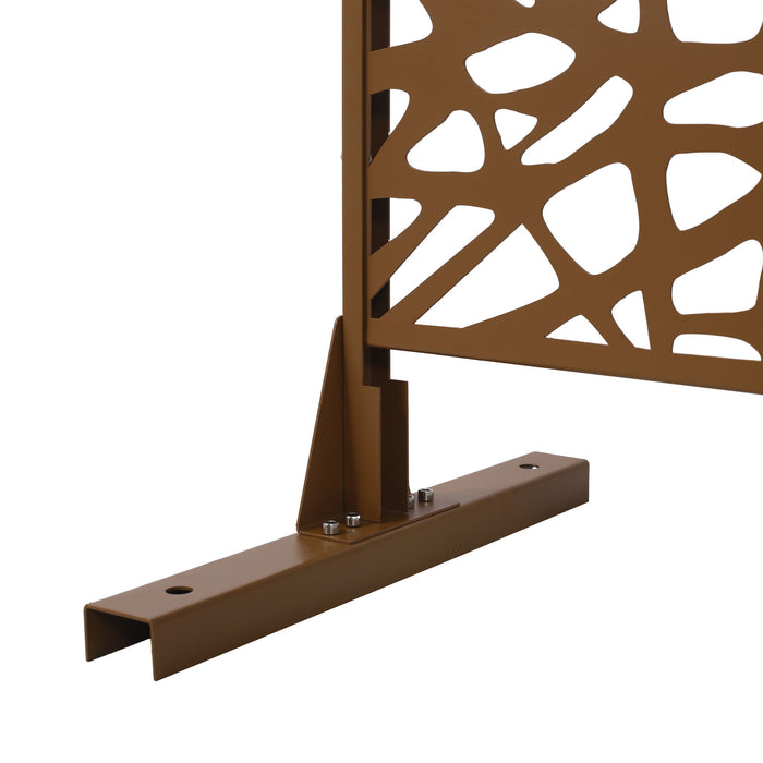 Outdoor & Indoor Freestanding Decorative Privacy Screen