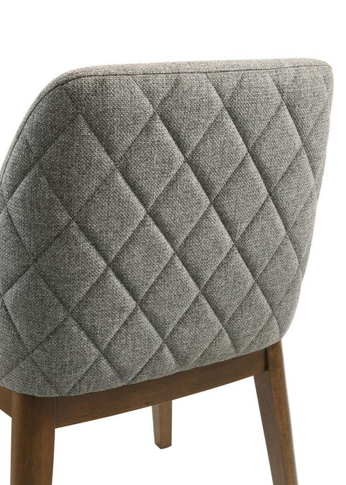 Franklin - Upholstered Dining Side Chair (Set of 2) - Gray