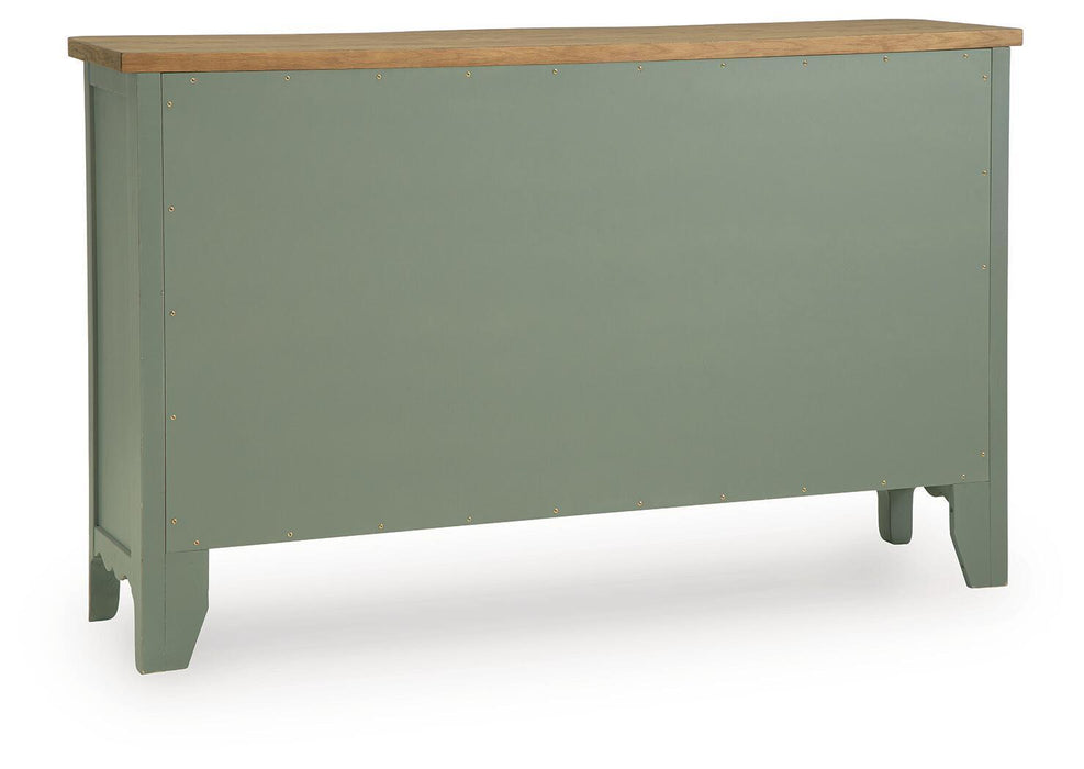 Actonville - Accent Cabinet - Antique Green