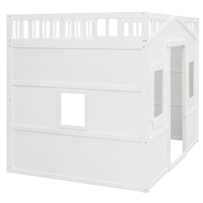 House Loft Bed With Ladder