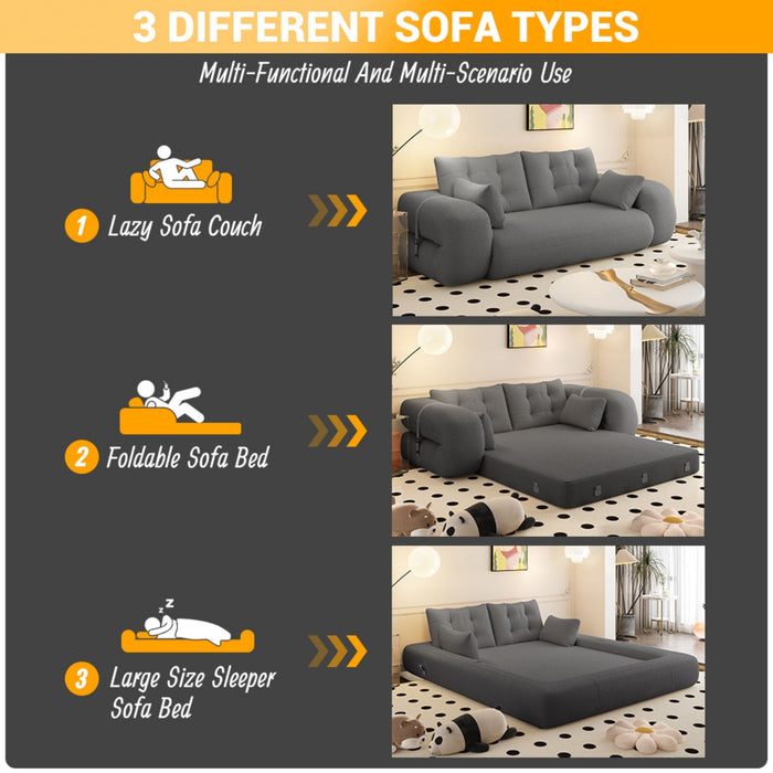Human Dog Bed, Multi Functional Foldable Sofa Bed, 3 In 1