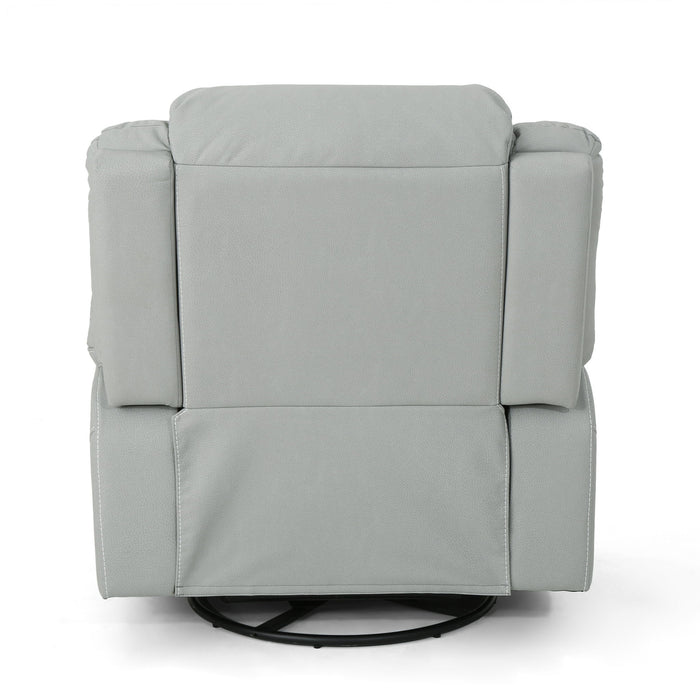 Stylish Wide Manual Swivel Standard Recliner