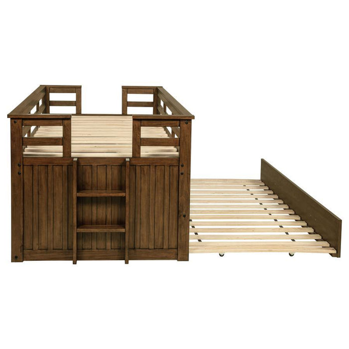 Carlsbad - Wood Captains Bed With Trundle