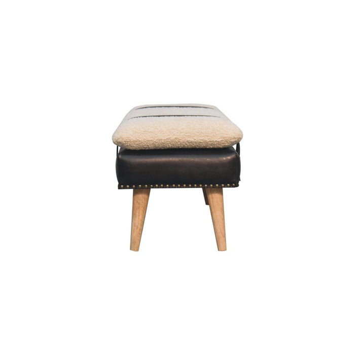 Buffalo - Hide Leather Bench