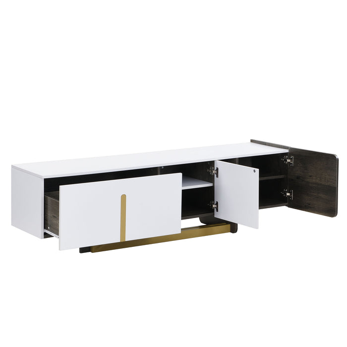 Modern TV Stand And Coffee Table (Set of 2)