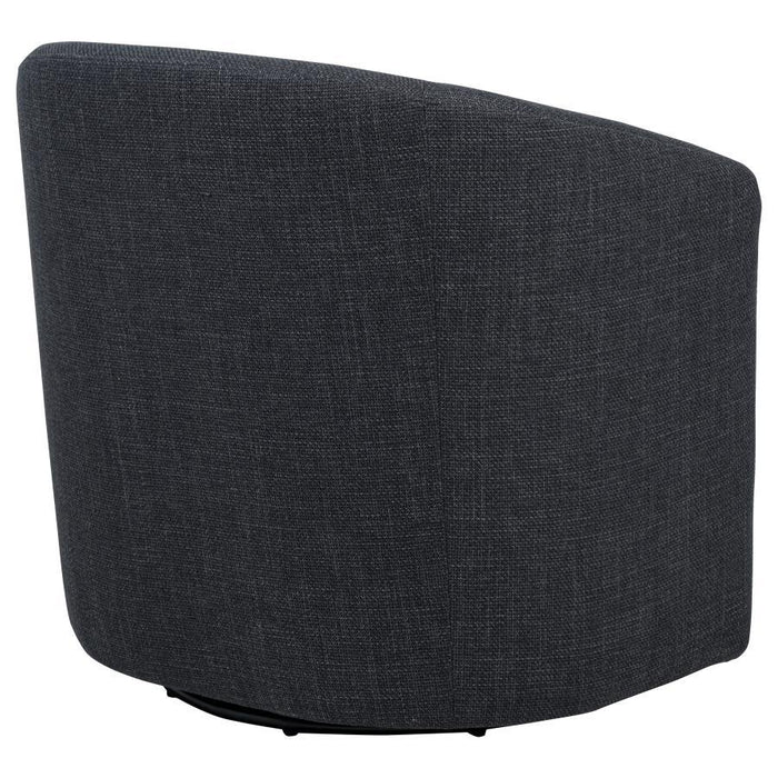 Mossbrook - Fabric Upholstered Swivel Accent Chair