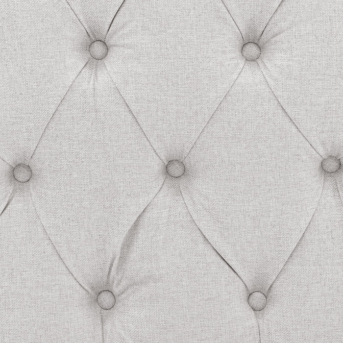 Inspired Upholstered Daybed With Trundle, Button Tufted