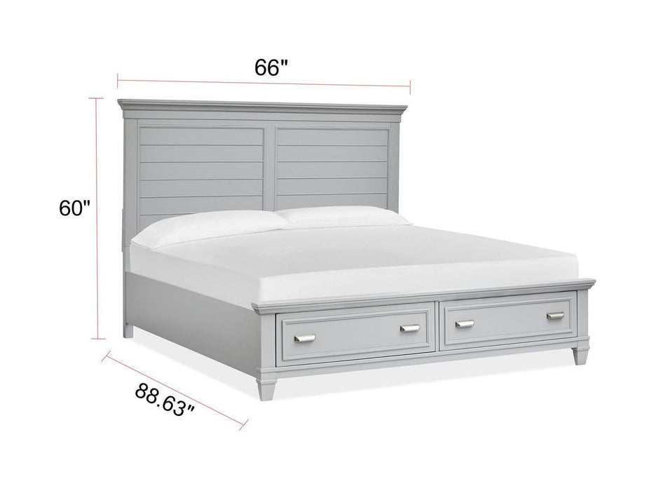 Charleston - Panel Storage Bed