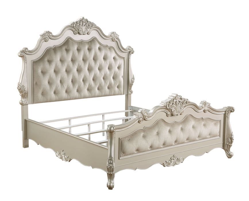 Acme Bently Queen Bed, Champagne Finsih