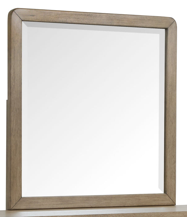 Thorne - Portrait Mirror - Amber Brown