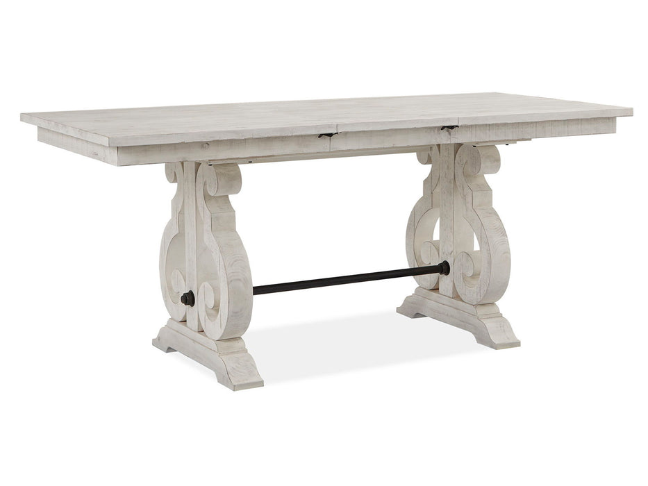 Bronwyn - Extendable Rectangular Counter Height Dining Table Set
