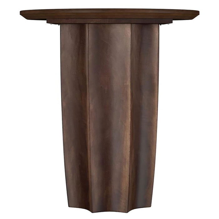 Cayenne 2-piece Solid Mango Wood Coffee Table Set Walnut