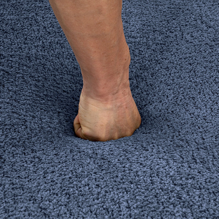 Upholstered Sofa Free Combined Sofa Couch With 2 Chaise Lounge And Five Back Pillows For Living Room