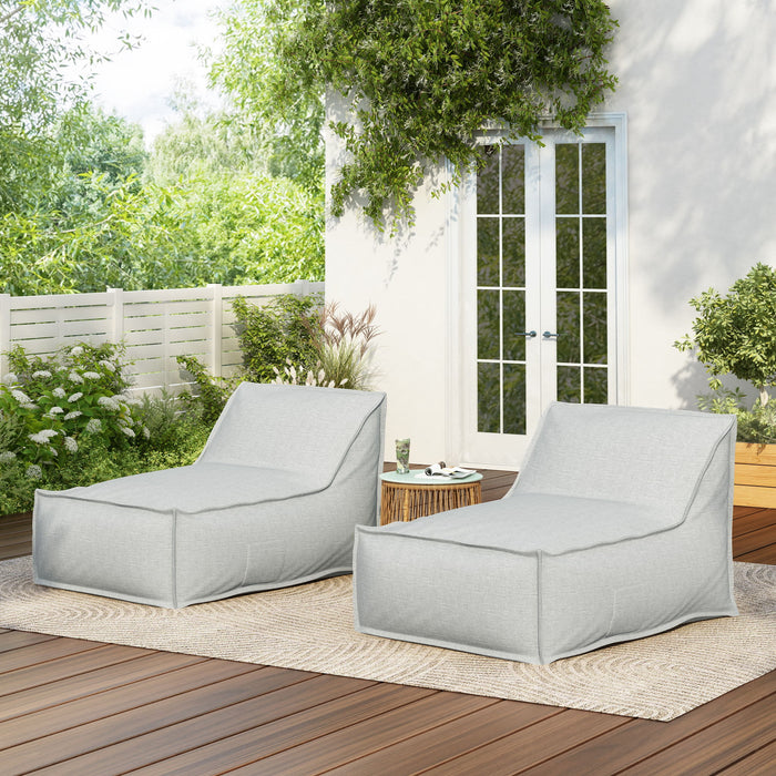 Perry - Outdoor Bean Bag Lounge Chair