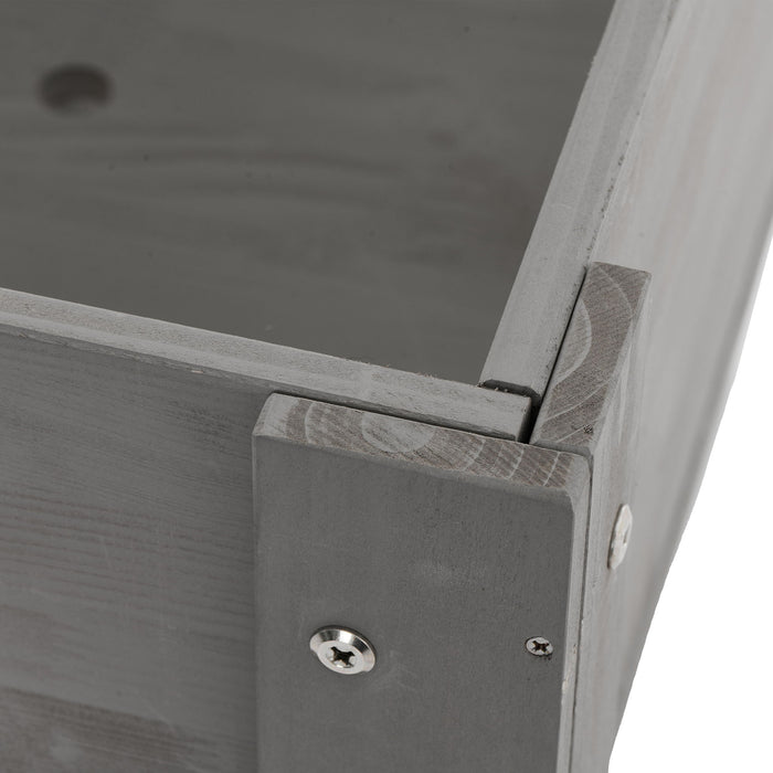 Raised Garden Bed With Legs, Elevated Planter Box For Outdoor Plants