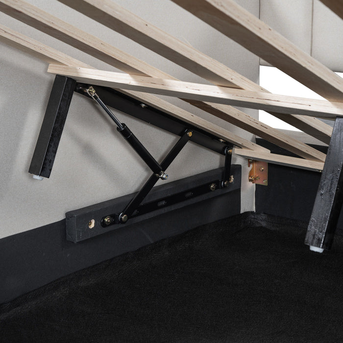 Modern Upholstered Daybed With Underneath Storage