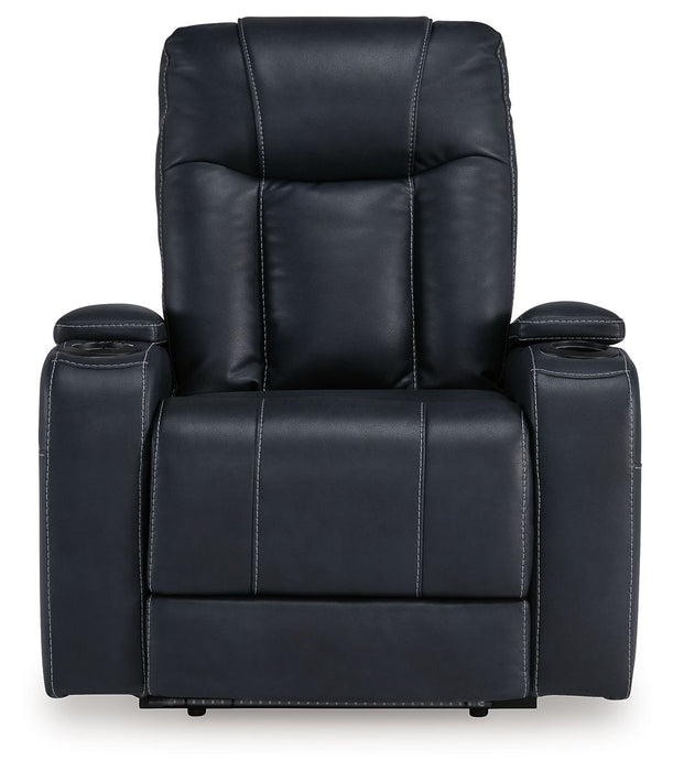 Feazada - Power Recliner With Adj Headrest