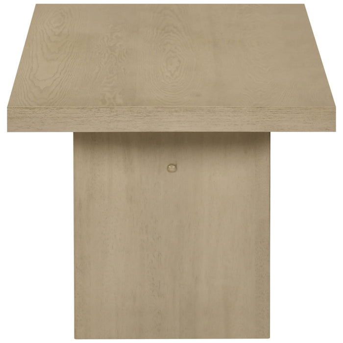 Decker 2-piece Coffee and End Table Set Natural Oak