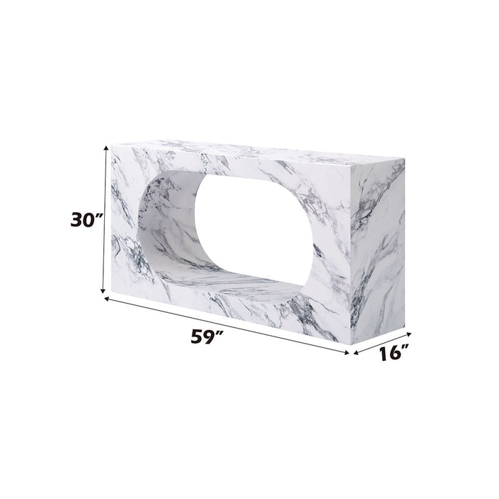 Fritzy - 59" Console Table - Engineered Stone