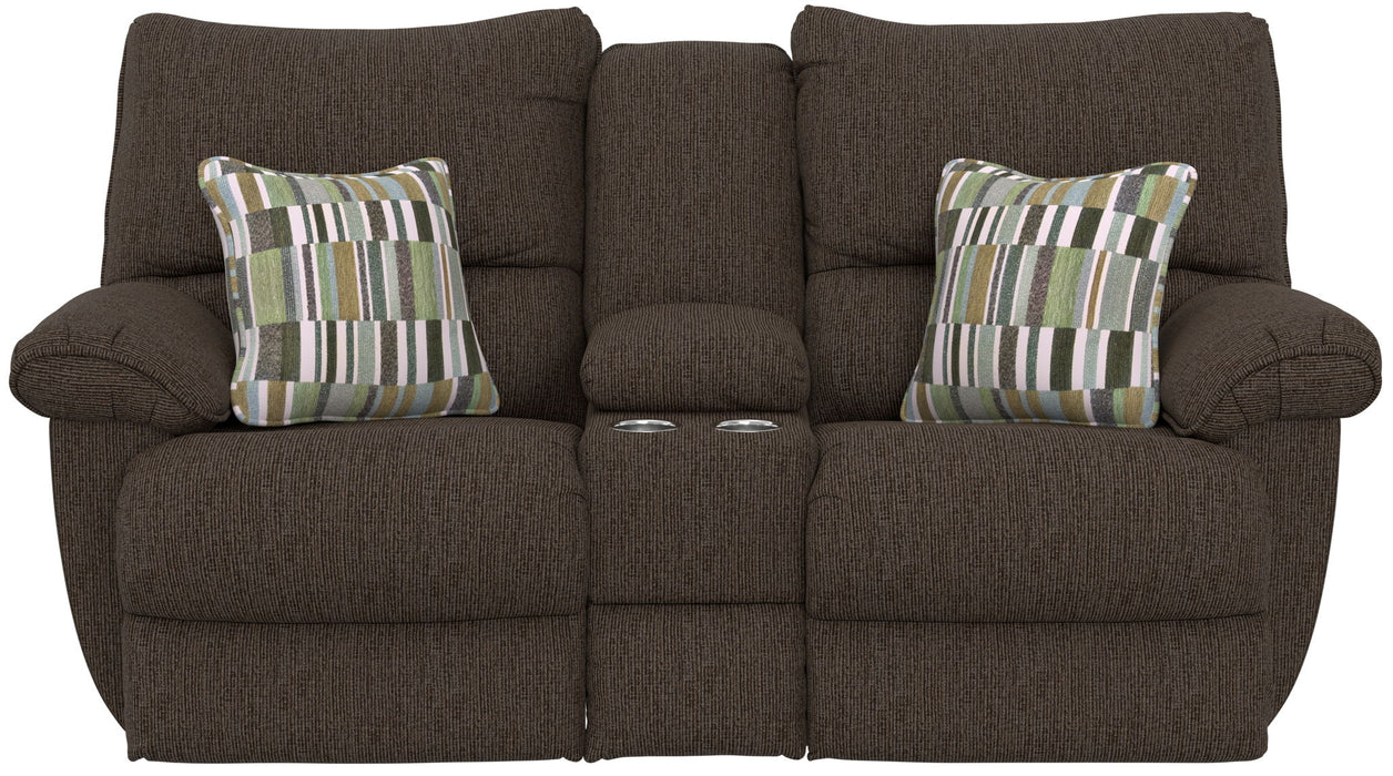 Lenny - Power Lay Flat Reclining Console Loveseat