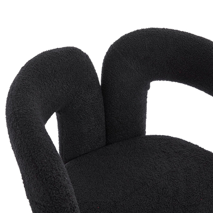 Coolmore Contemporary Designed Accent / Dining Chair With Armrests