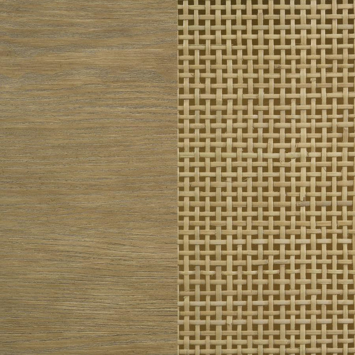 Arini - Cane Weave Full Length Standing Floor Mirror