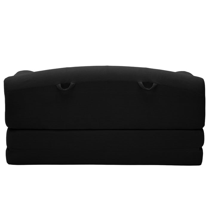 2 Seater Sofa Bed, Compact Foldable Floor Couch