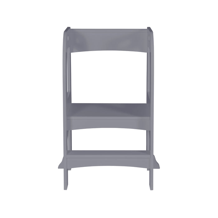 Child Stand ing Tower, Step Stools For Kids, Toddler Step Stool For Kitchen Counter - Gray