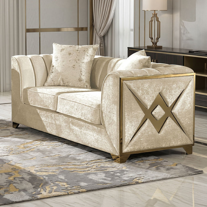 Velencia - Modern Style Loveseat
