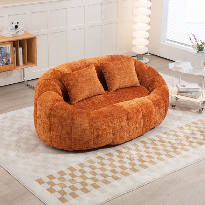 Bean Bag Lazy Sofa, Durable Comfort Lounger High Back Bean Bag Chair Couch